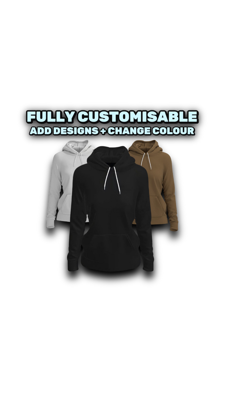 3D Womans Hoodie Mock-up Read description❗️