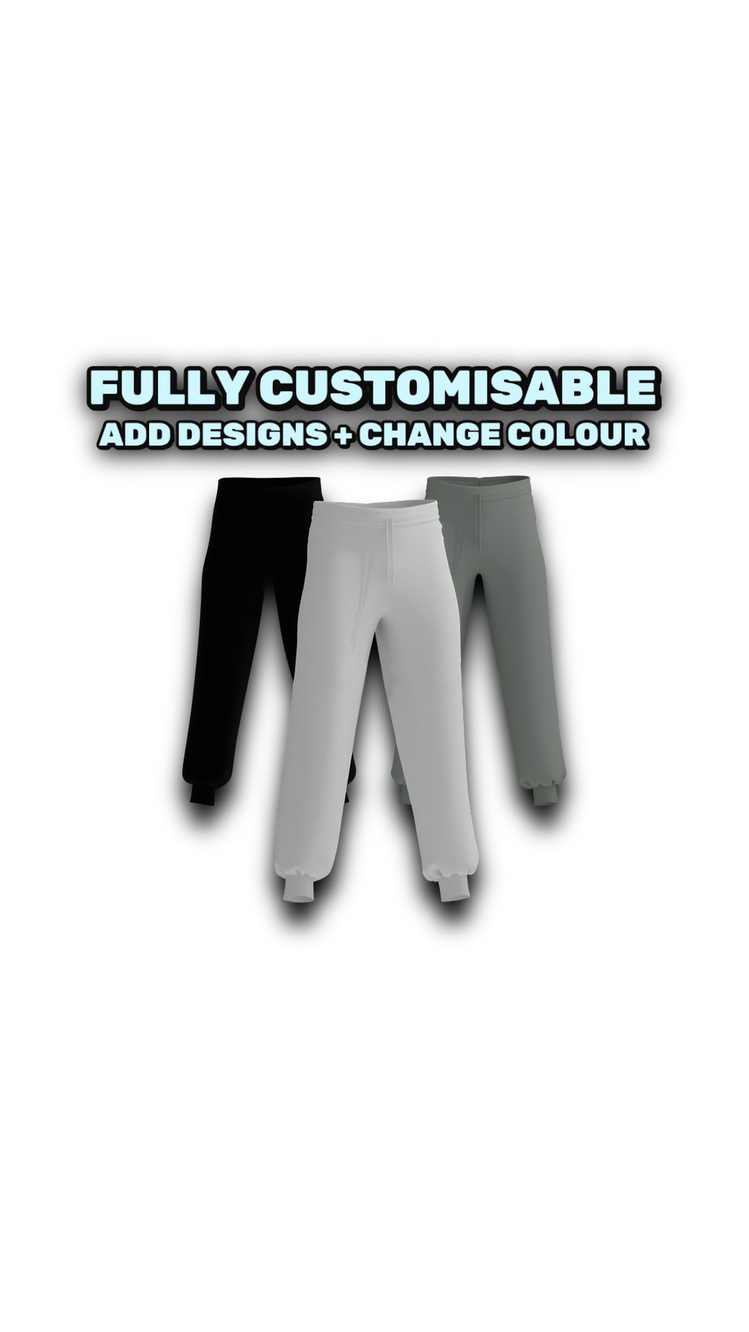 3D Sweatpants Mock-up Read description❗️